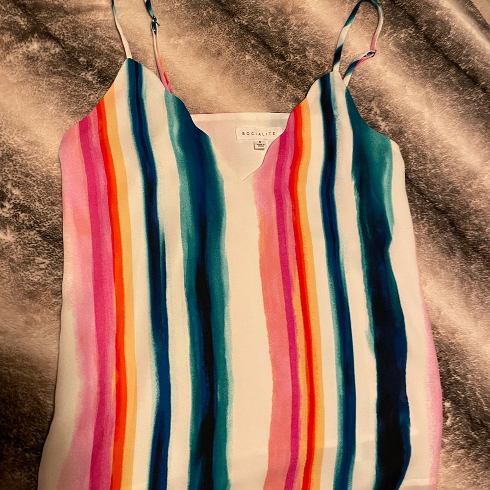 Tank top size small. Socialite brand.